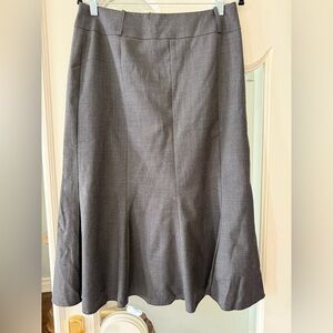 Chic Charcoal A-Line Women's Skirt